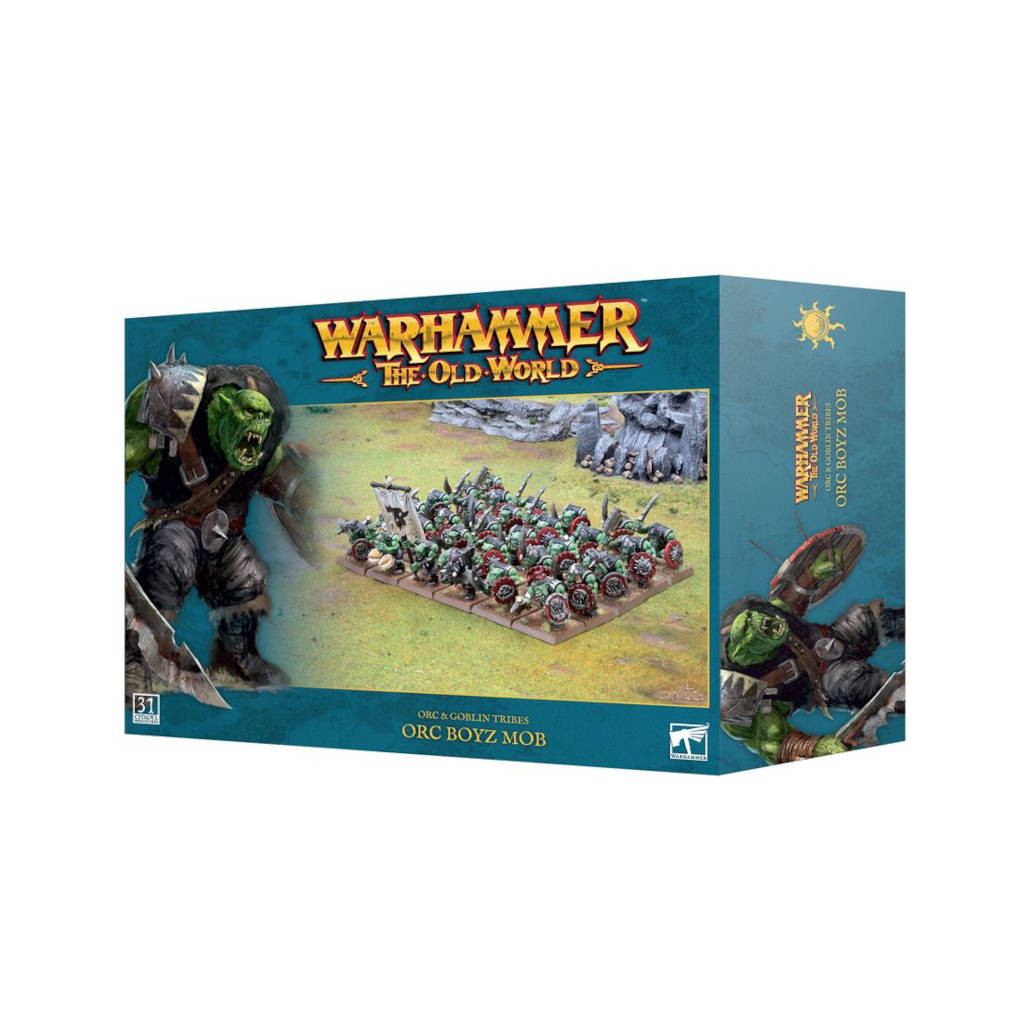 Warhammer : The Old World - Orc & Goblin Tribes - Orc Boyz Mob