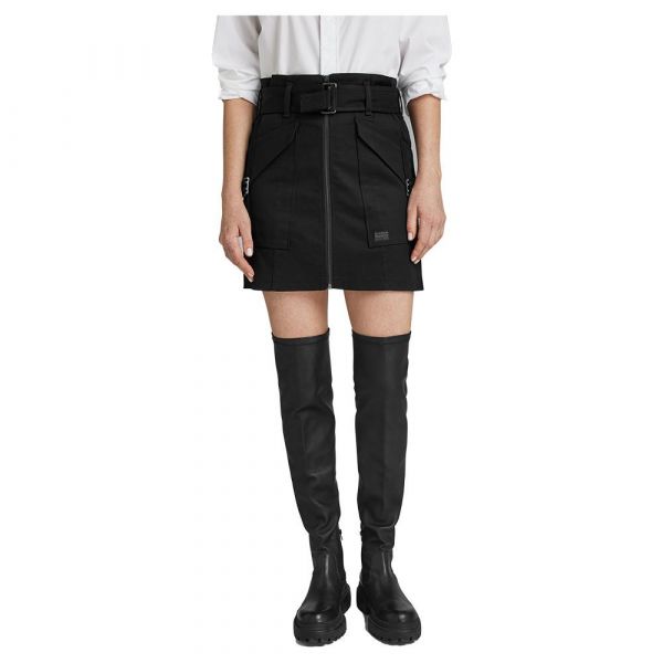 G-star Mini Short Skirt Preto 29 Mulher