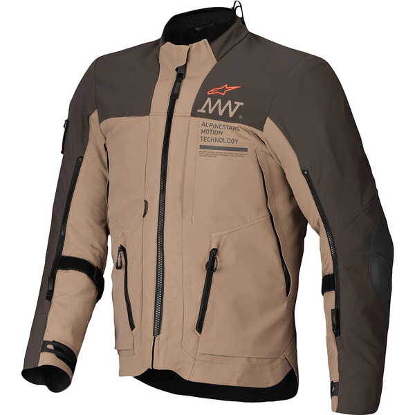 Alpinestars - Veste AMT-8 Stretch Drystar® XF Marron / Sable