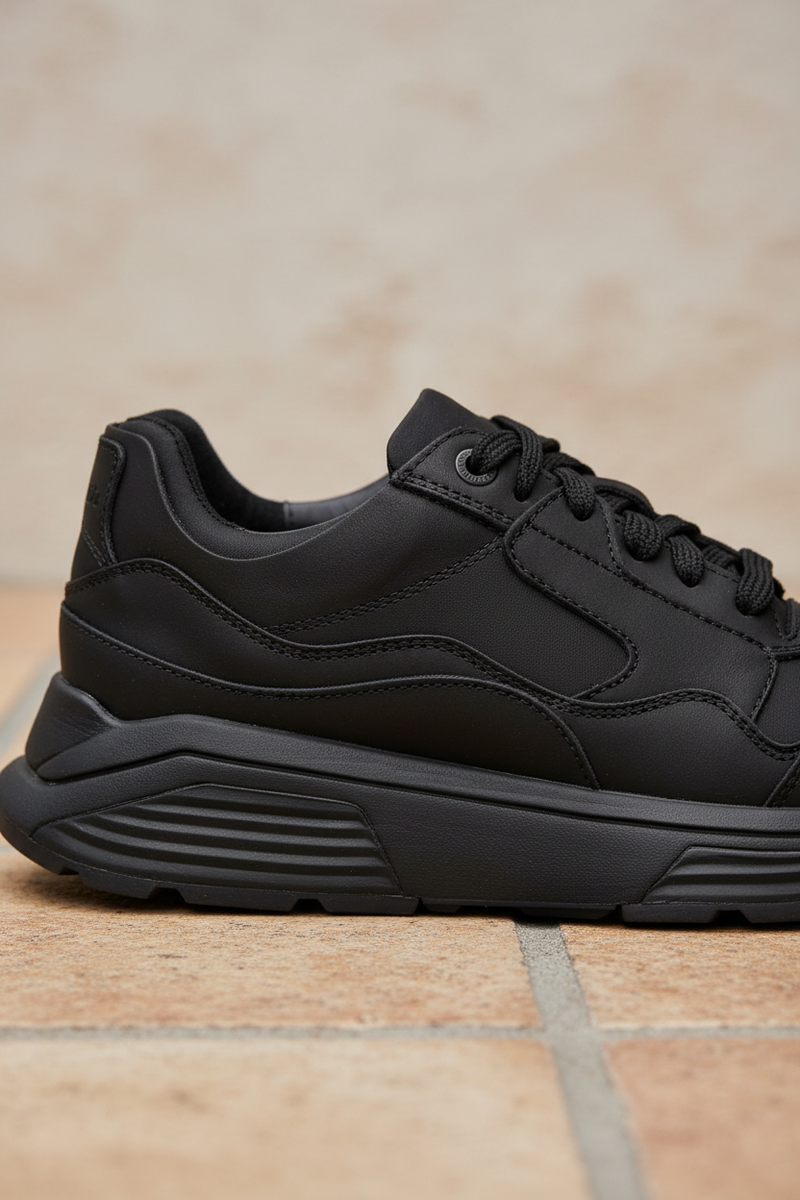 Xsensible Golden Gate Stretchwalker Sneakers Zwart Heren