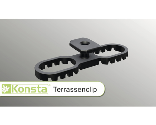 Konsta Terraflex afstandhouders 9 mm voor aluminium onderconstructie met zelfborende schroef C1 4,8x35 mm 1 verpakking = 30 stuks