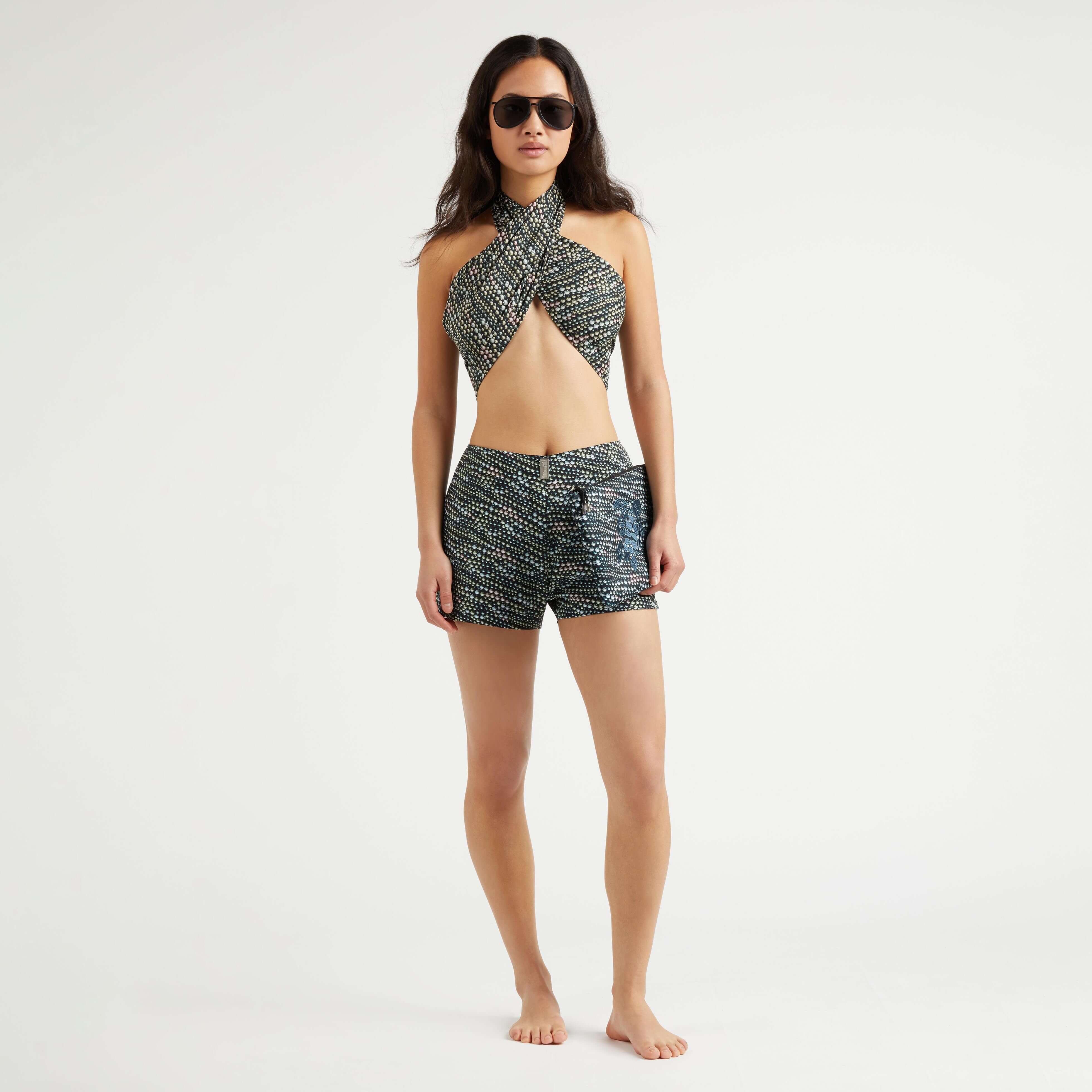 Paréo en Voile de Coton Femme Pearl