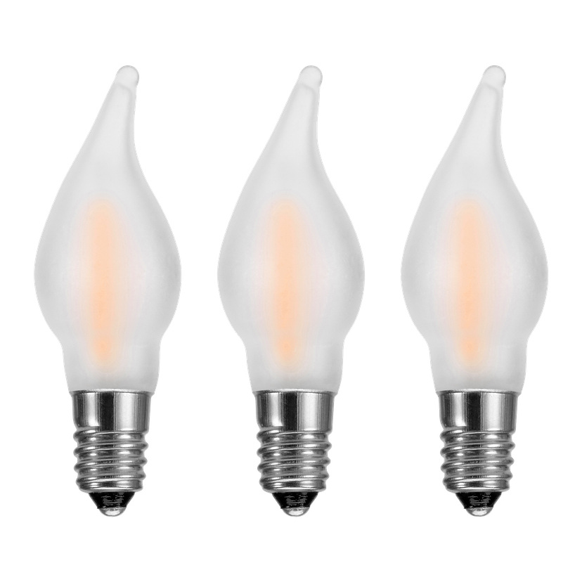 Reservepærer til adventslysestake LED 3-pk E10 0,1-0,5 W 14-55 V