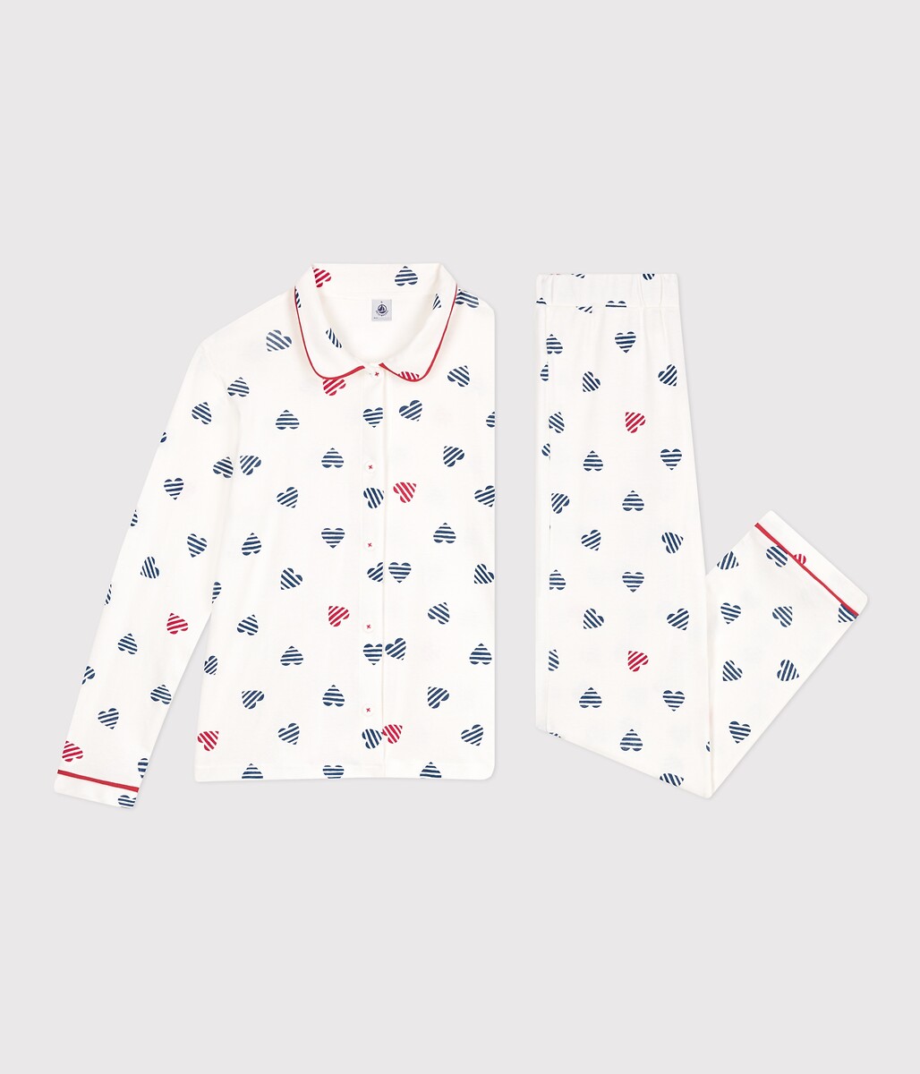 PETIT BATEAU<br>Pijama de algodão estilo avô