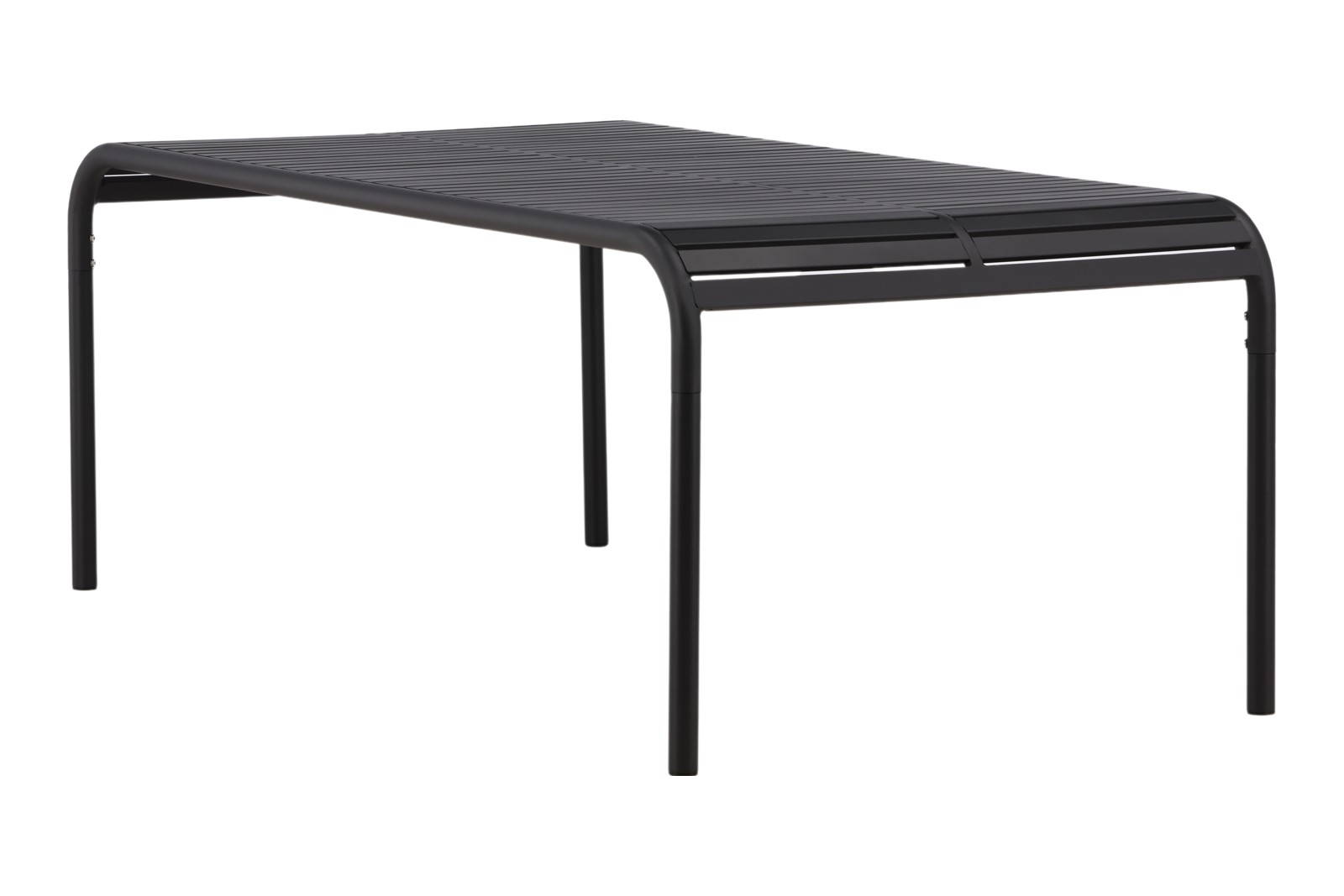 Borneo spisebord Hagebord i sortlakket aluminium