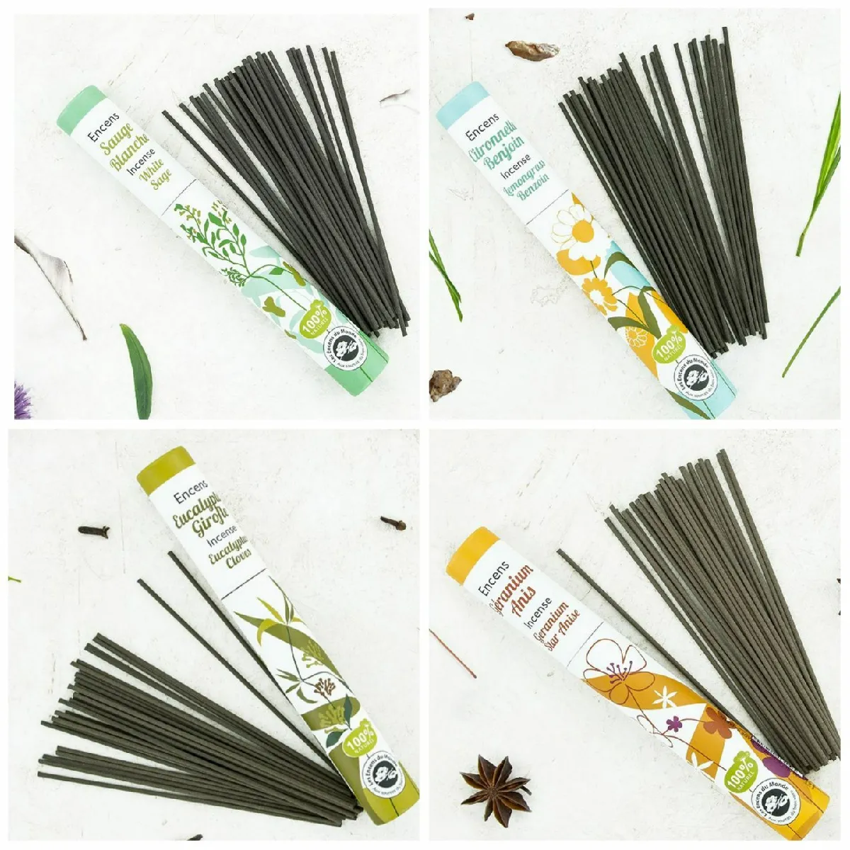 Aromandise - Coffret Encens Japonais Spécial Energie
