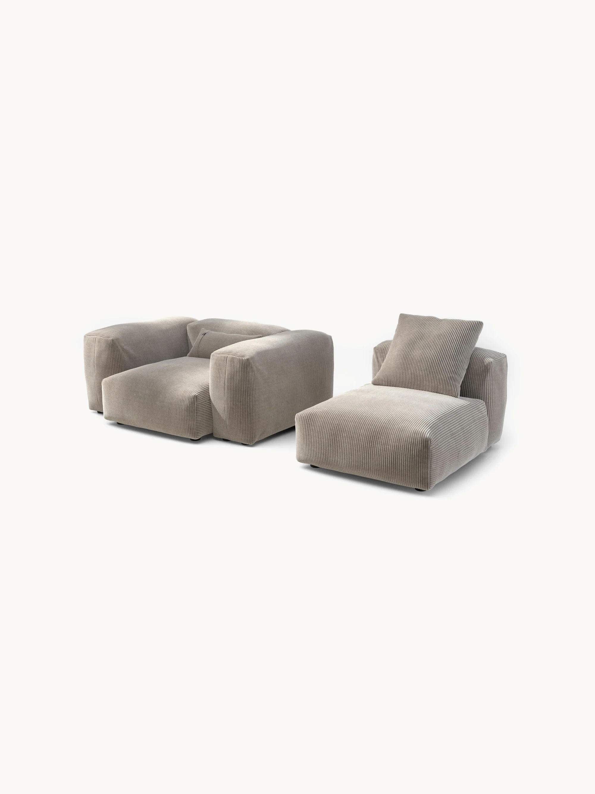 Modulaire bank Vetsak (2-zits) van corduroy
