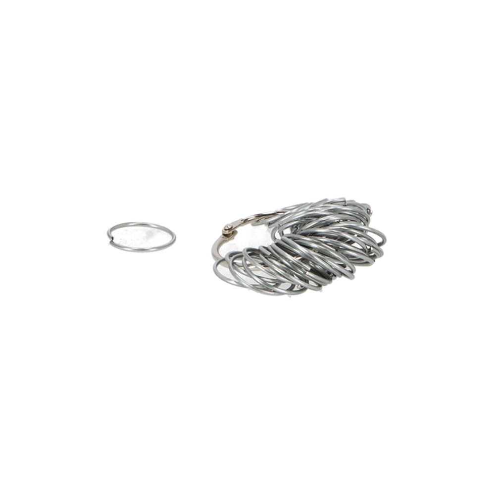 Esschert Design Metalen Plantenringen Zilver40 stuks