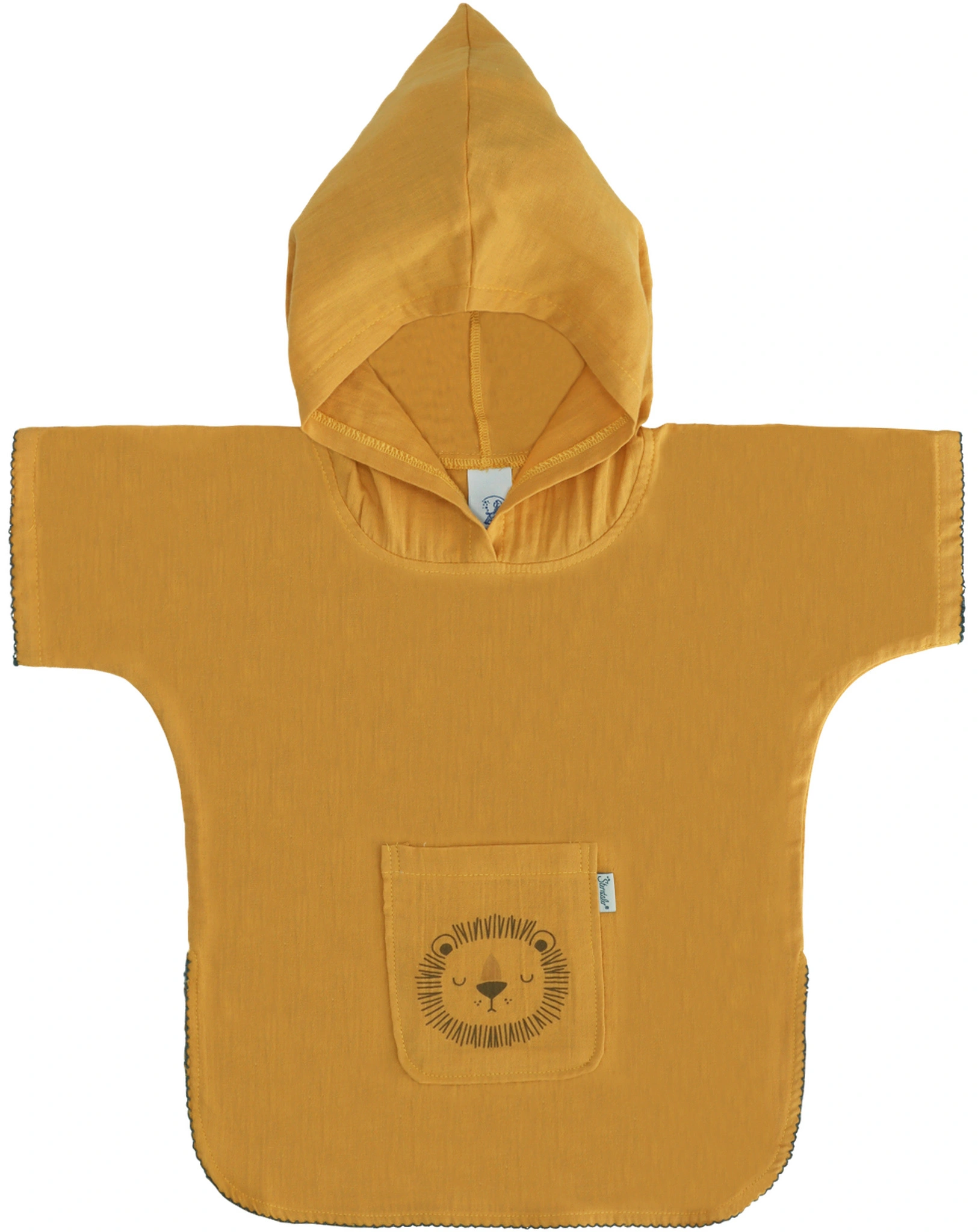 Bade-Poncho LÖWE LIO in braun