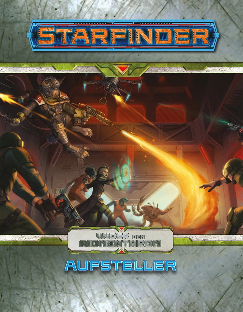 Starfinder, Spielhilfe - Starfinder - Wider den Aionenthron - Aufstellersammlung
