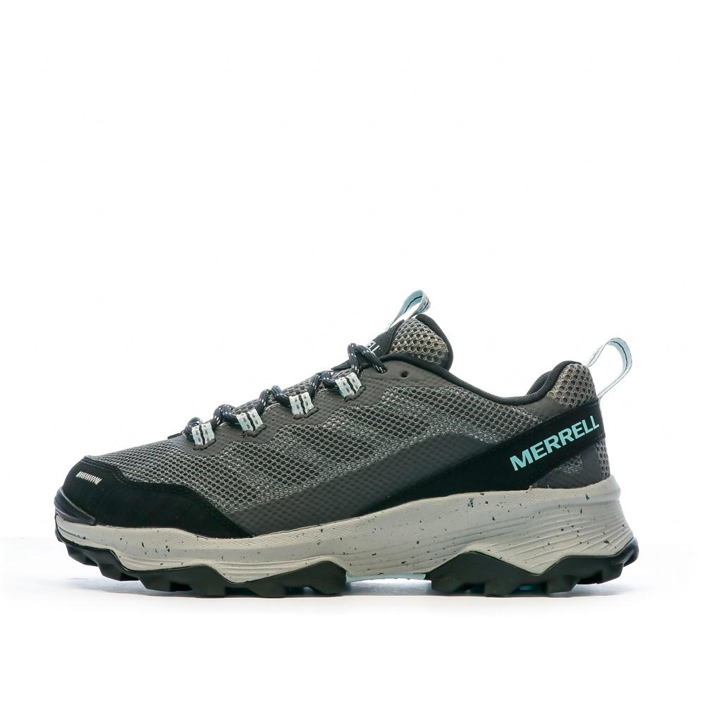 Merrell Chaussures de Randonnée Gris/Bleu Femme Merrell Speed Strike