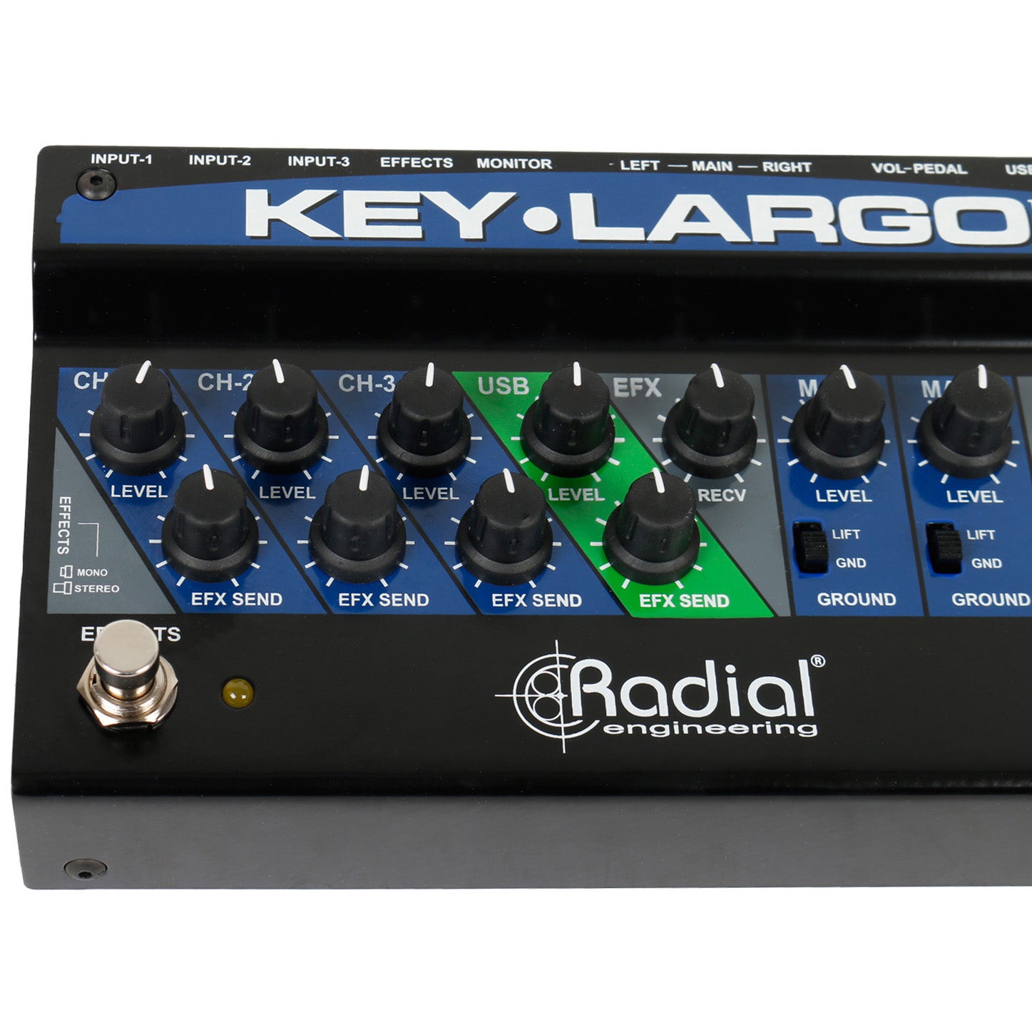 Radial Key-Largo keyboard mixer