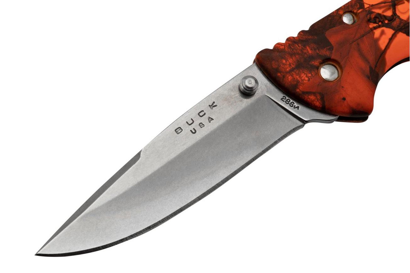 Buck Bantam BHW, Mossy Oak, Blaze Orange Camo 0286CMS9 zakmes