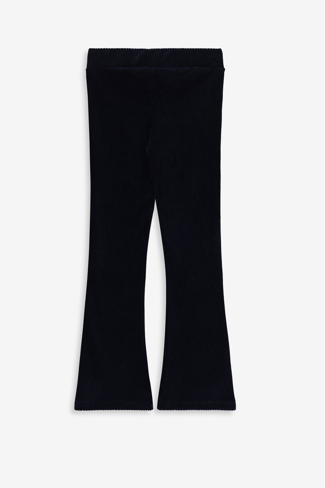 Donkerblauwe flared legging