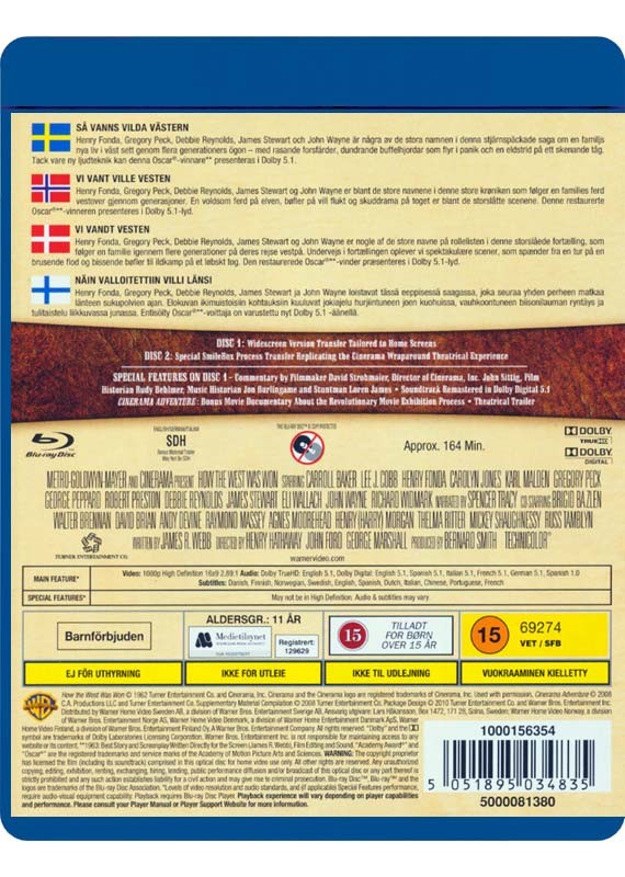 Vi vandt Vesten (2-disc) (Blu-ray)