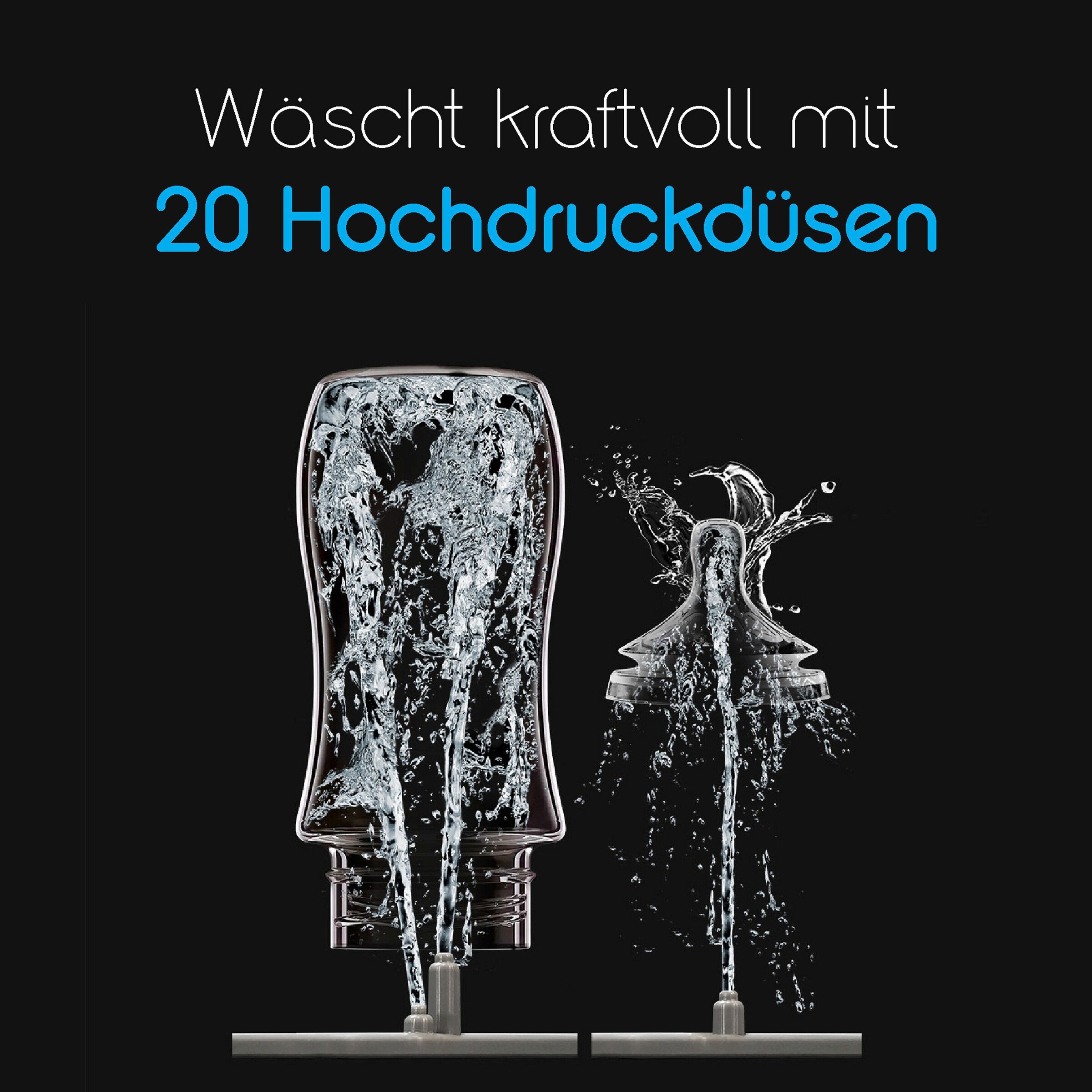 babybrezza Flaschenreiniger & Sterilisator Bottle Washer Pro