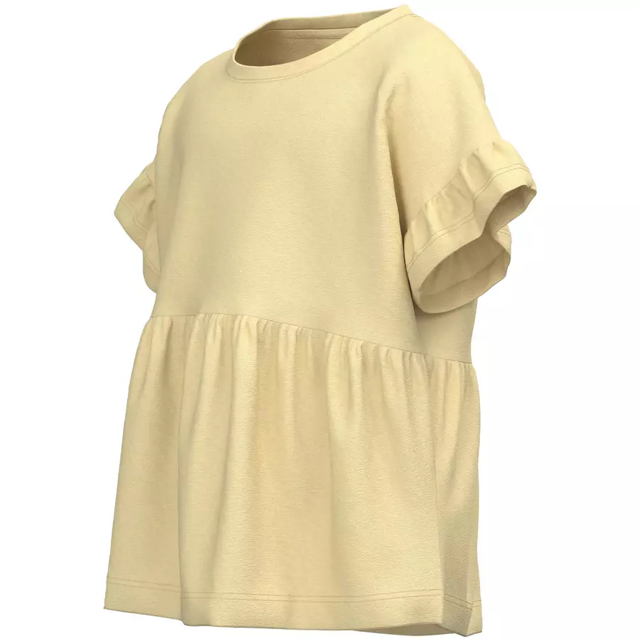name it T-Shirt Nmfvavina Double Cream