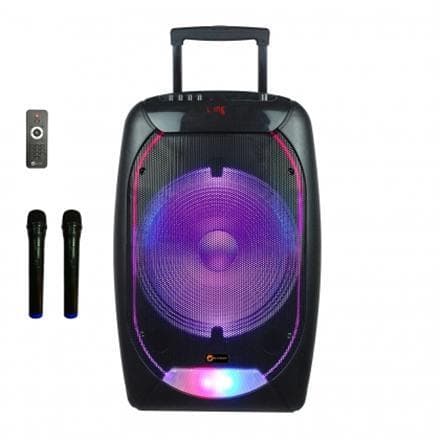 N-Gear Bluetooth-højttaler Flash 1510 30 W, Bluetooth, bærbar, trådløs forbindelse, sort