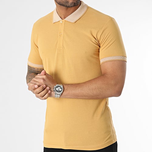 Polo Manches Courtes Jaune