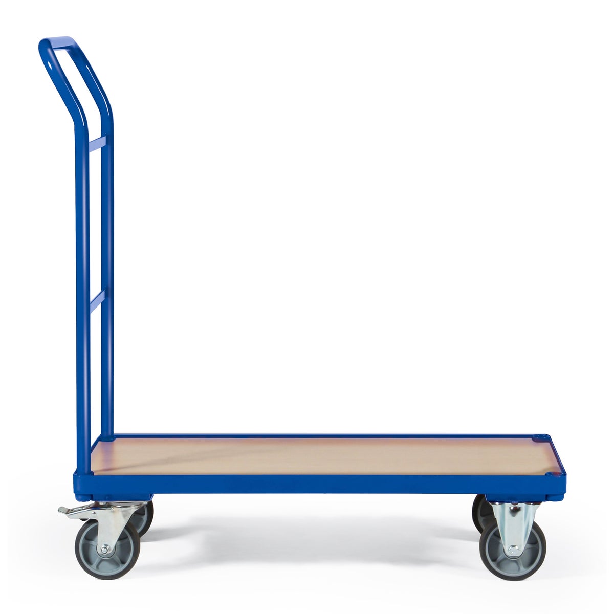 Protaurus platformwagen met 1 duwbeugel en rand van 1000x600mm
