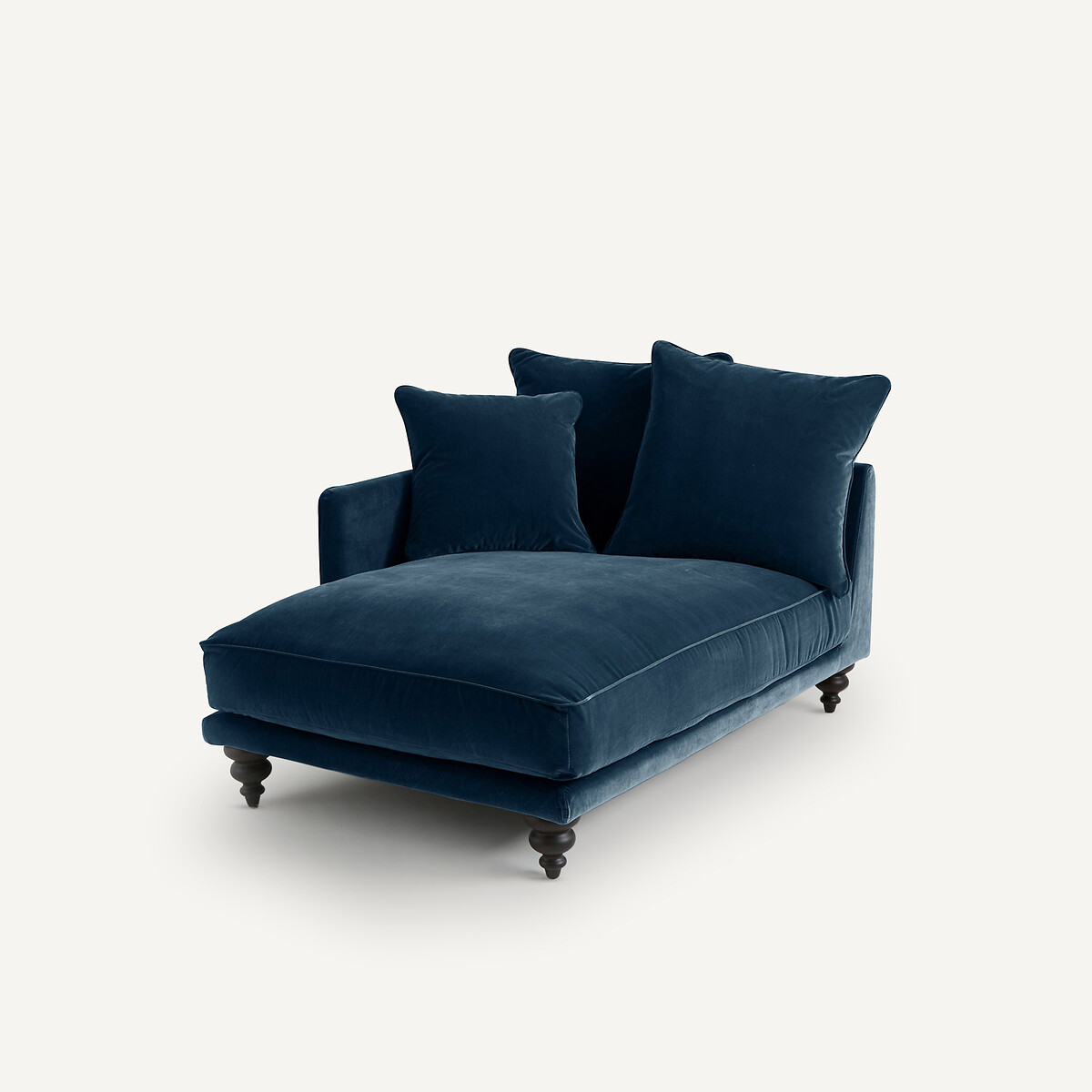 AM.PM<br>Cadeira longa em fluweel, Lazare