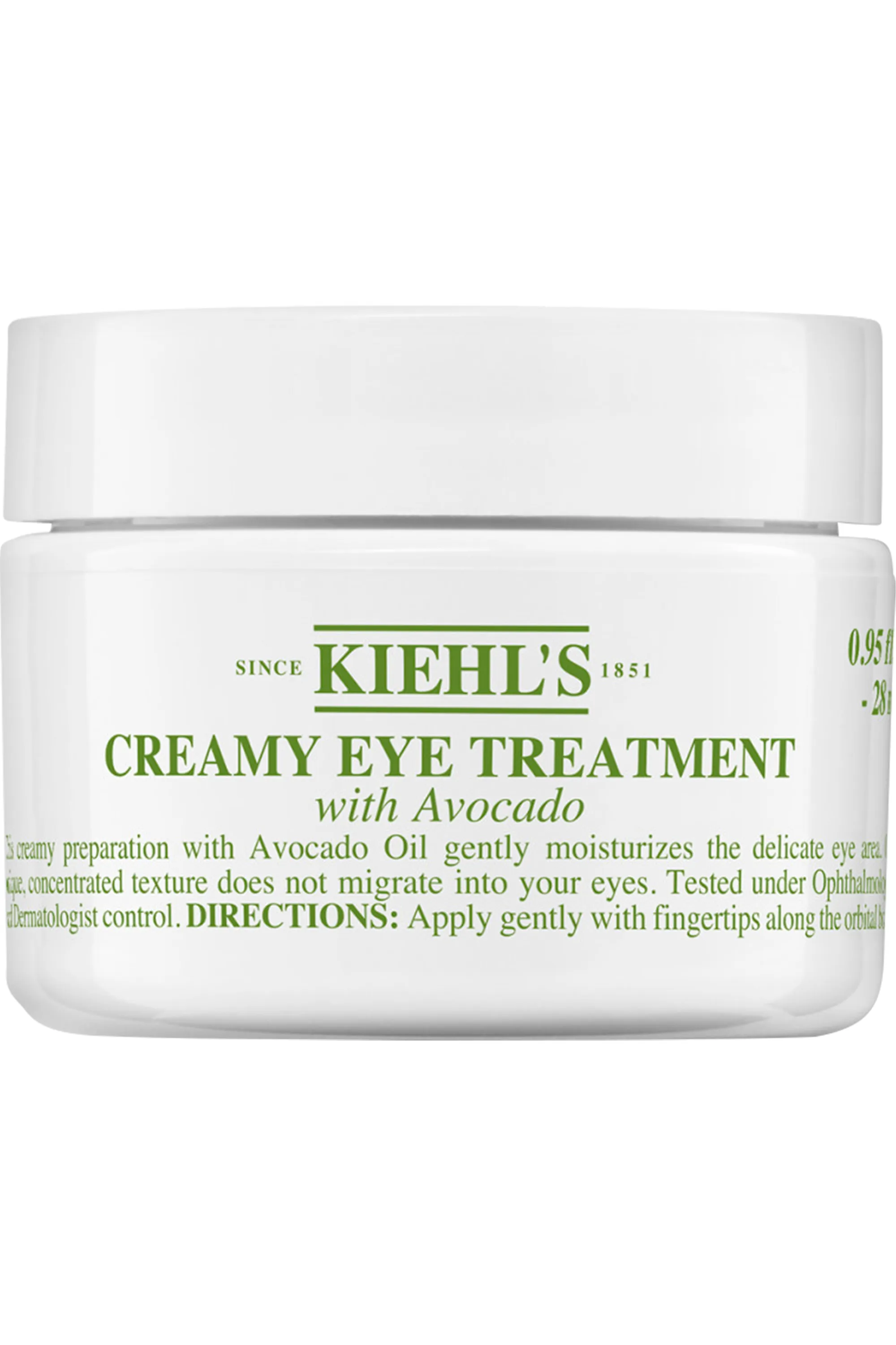 Kiehl's Crème contour des yeux hydratante à l’avocat Eye Avocado-14 g