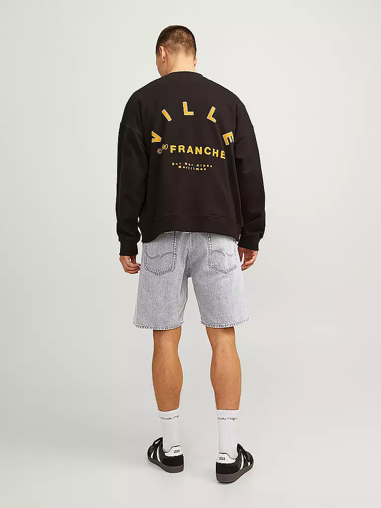 JACK & JONES Jeansshorts JJITONY hellgrau