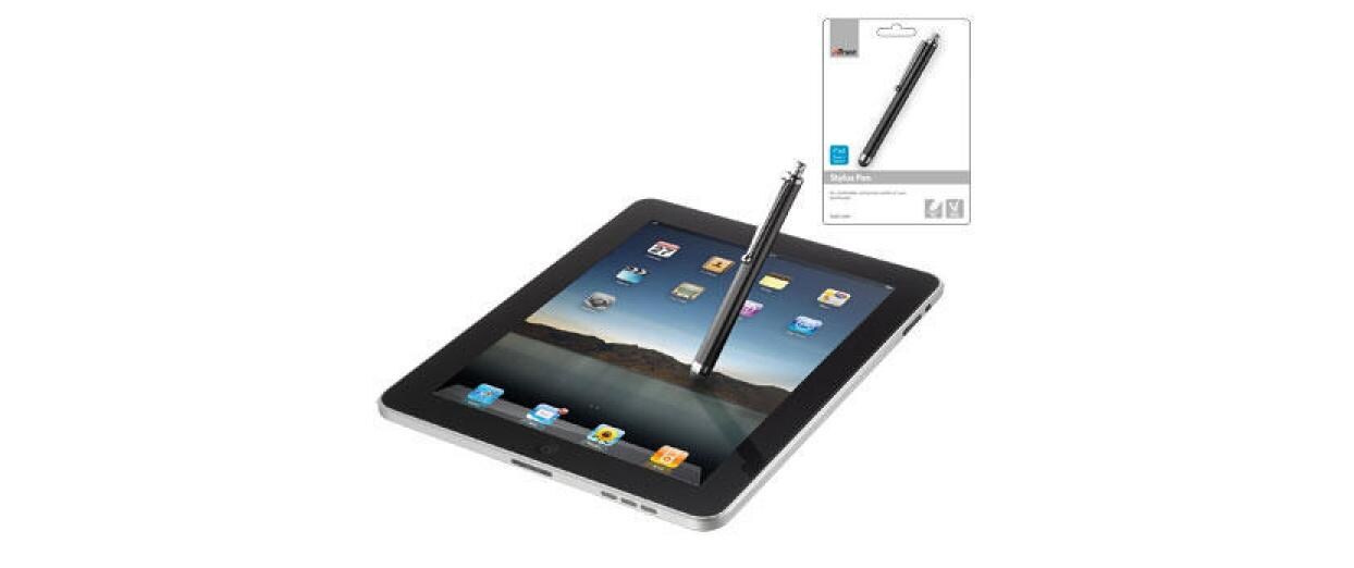 Eingabestift Stylus pen für Tablets und Smartphones, SchwarzStift für die komfortable Nutzung des Touchscreens Ihres Tablets oder Smartphones