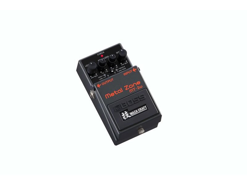 BOSS Pedal MT-2W Eine High-Gain-Ikone als innovative Waza-Weiterentwicklung