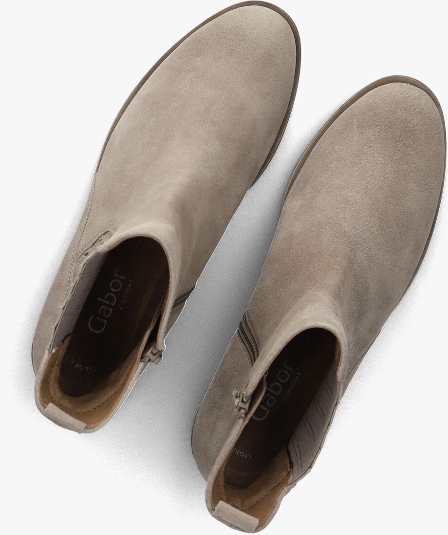beige gabor enkellaarsjes 022