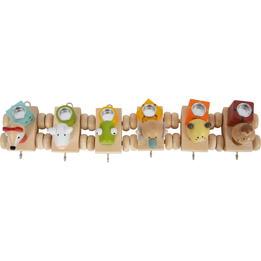 small foot® Geburtstagszug mit Tieren