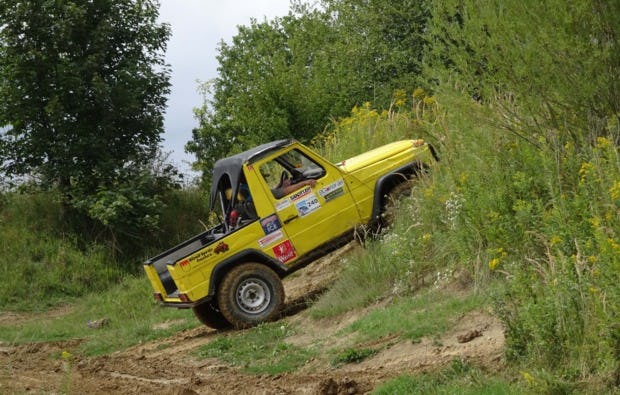 Geländewagen Offroad fahren Großmehring