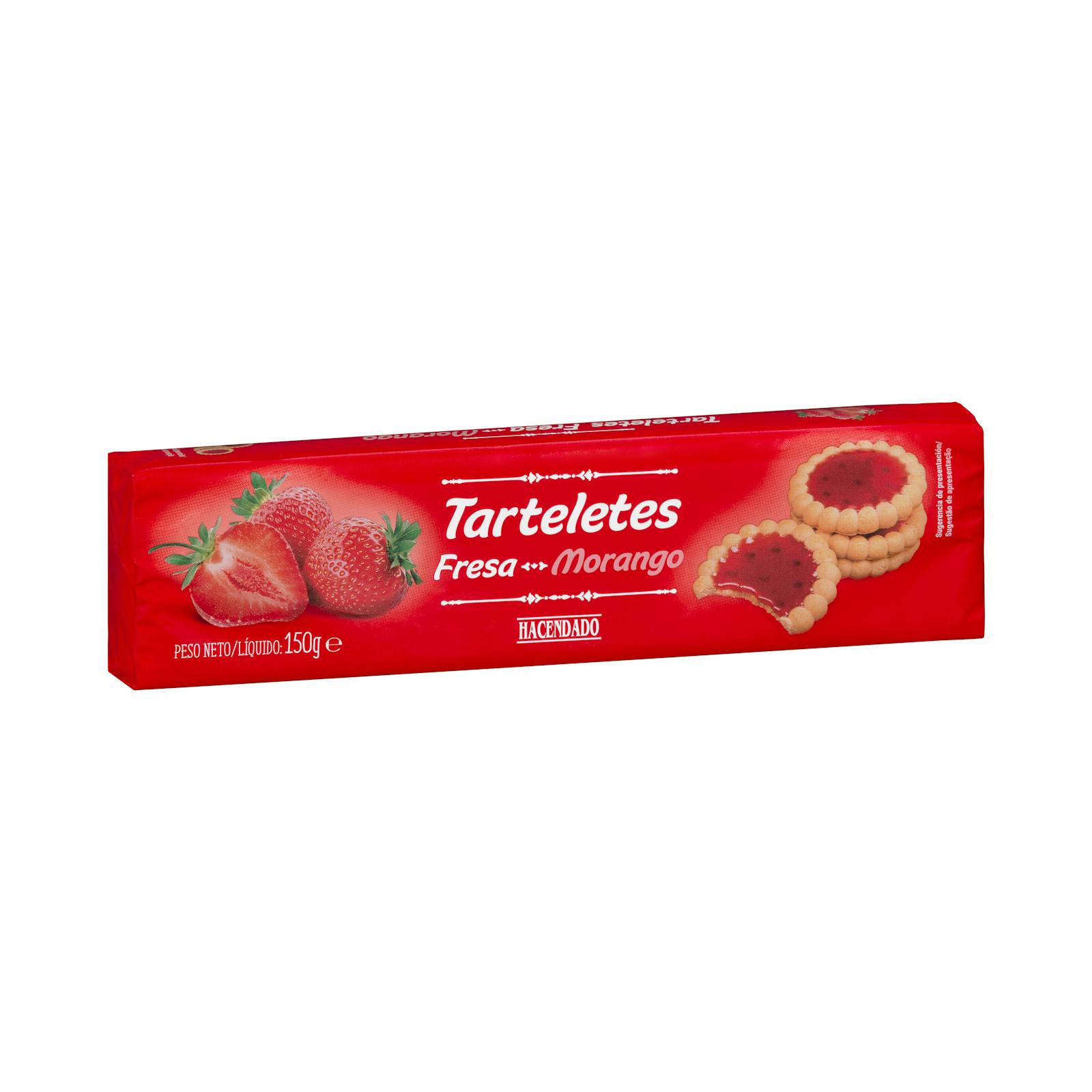 Tartelettes fourrées aux fraises Hacendado