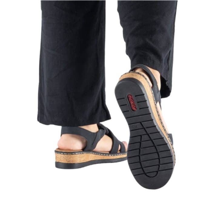 Rieker Sandal Dame V4161-00