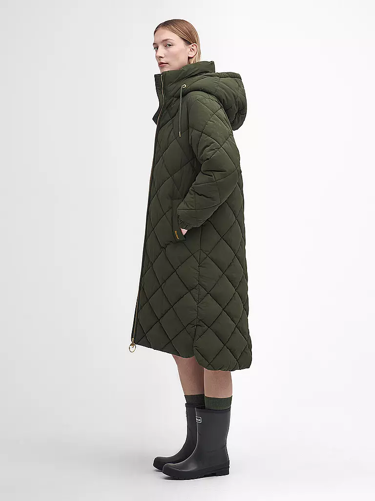 BARBOUR Steppmantel KIRKTON olive