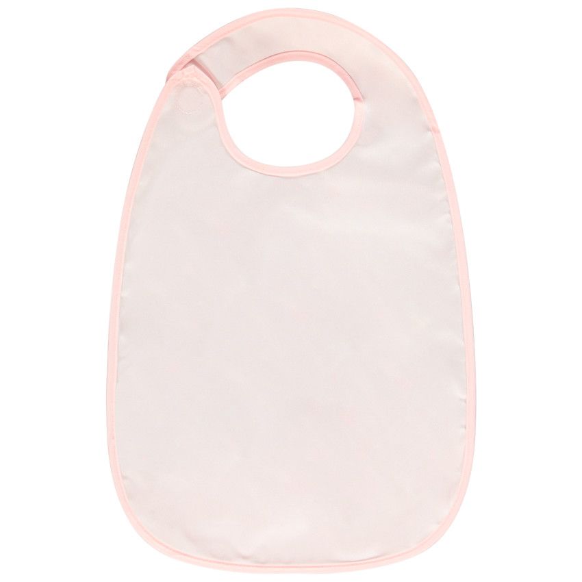 Bavoir plastifié à scratch Disney Minnie - Rose