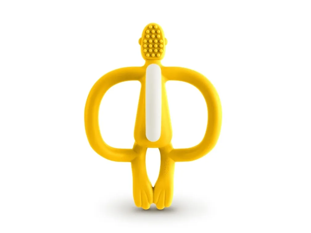 Matchstick Monkey Teething Yellow