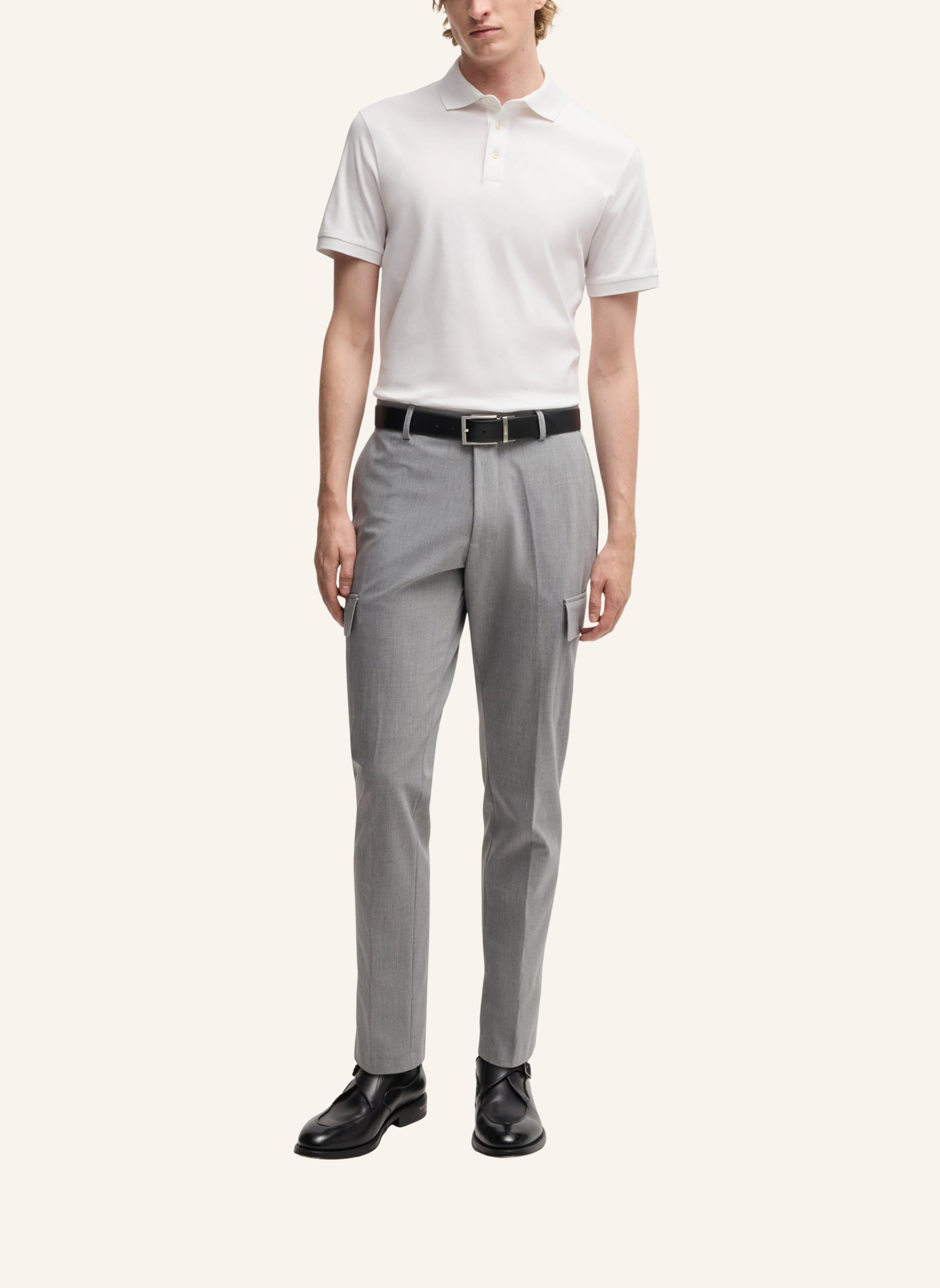 BOSS Poloshirt L-PERRY 14 Regular Fit