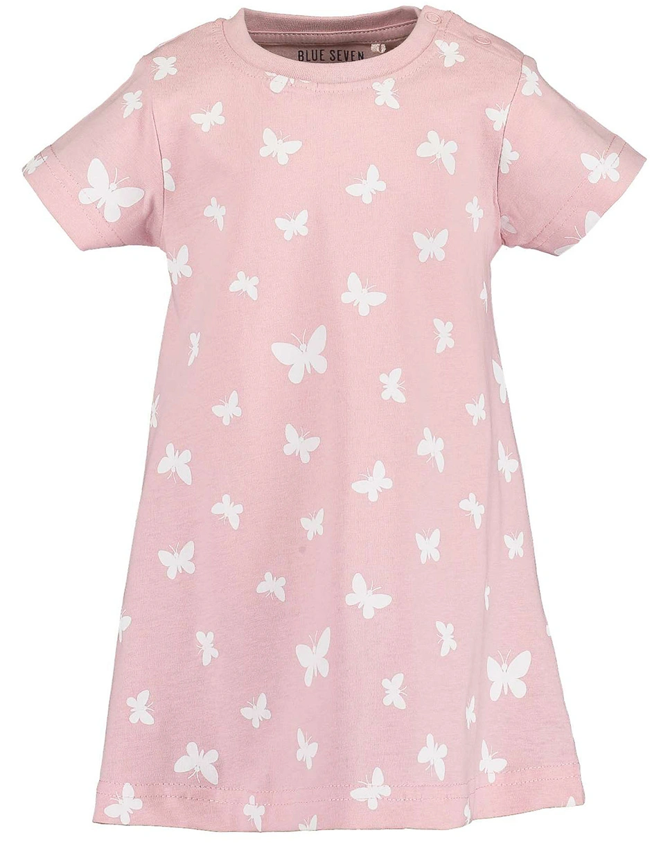 Shirtkleid MINI PAPILLIO in rosa