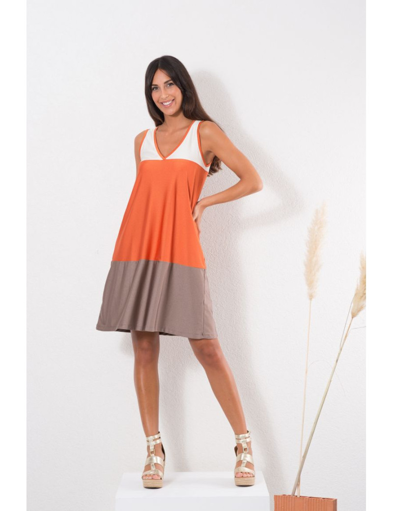 HBT ROBE DALIA SAND TERRA