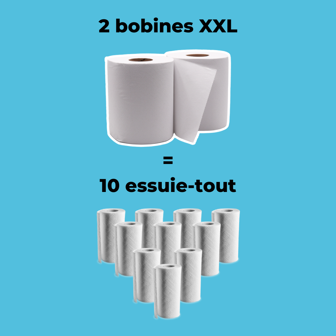 Essuie-tout XXL - 2 = 10