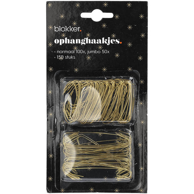Ophanghaakjes S/150, goud
