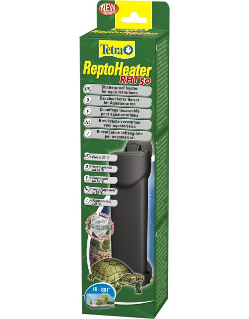 Tetra Schildpadden Verwarmer - Verwarming - 50 Watt Van 80 Liter