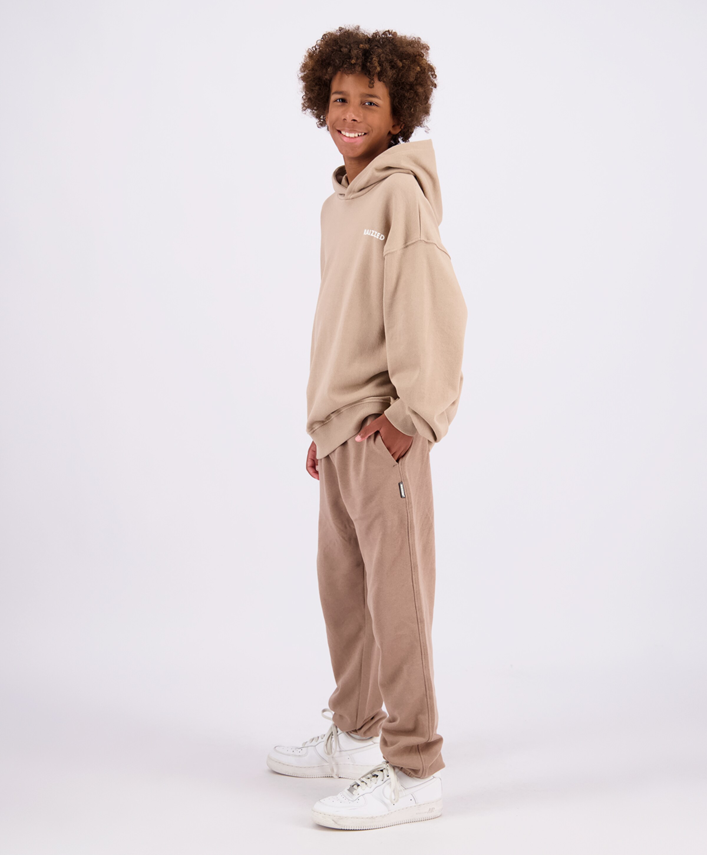 Raizzed Jongens hoodie beige