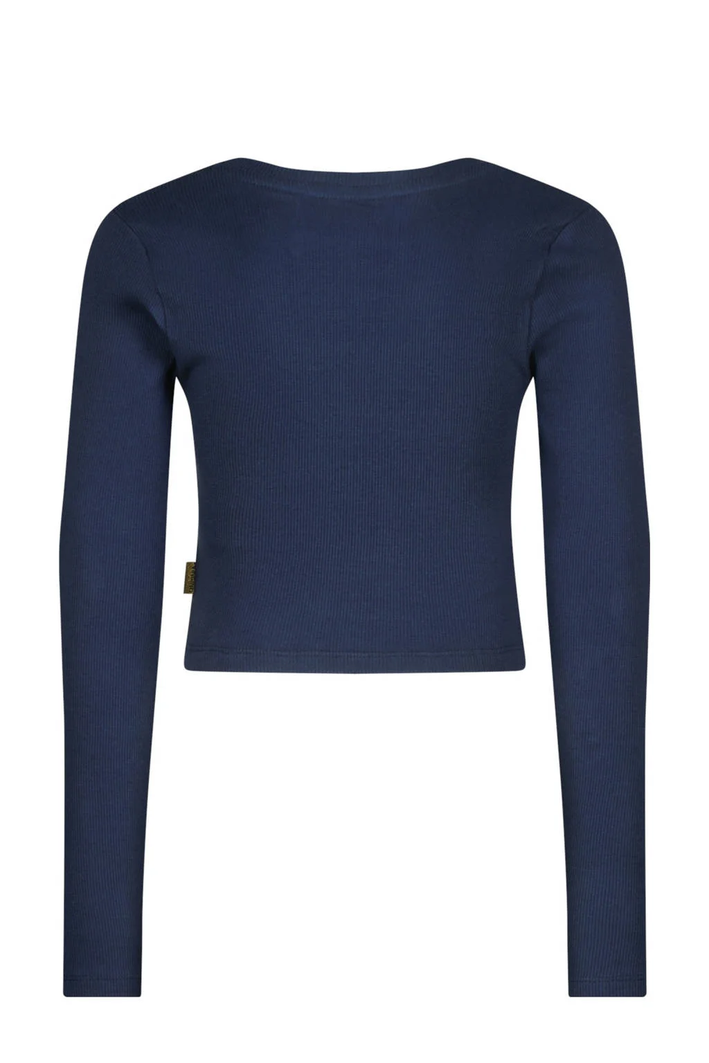 Vingino longsleeve donkerblauw rib gebreid