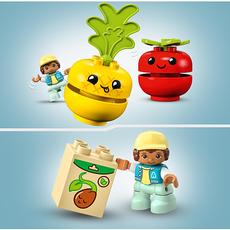 LEGO DUPLO Mine første Traktor med frugt og grøntsager 10982