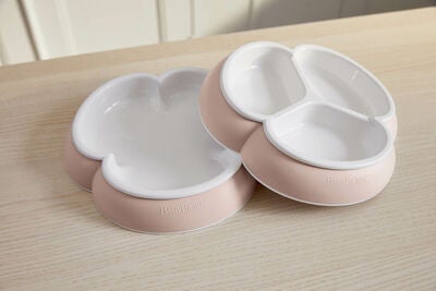 BabyBjörn Tallerkensett 2-pack, Lyserosa