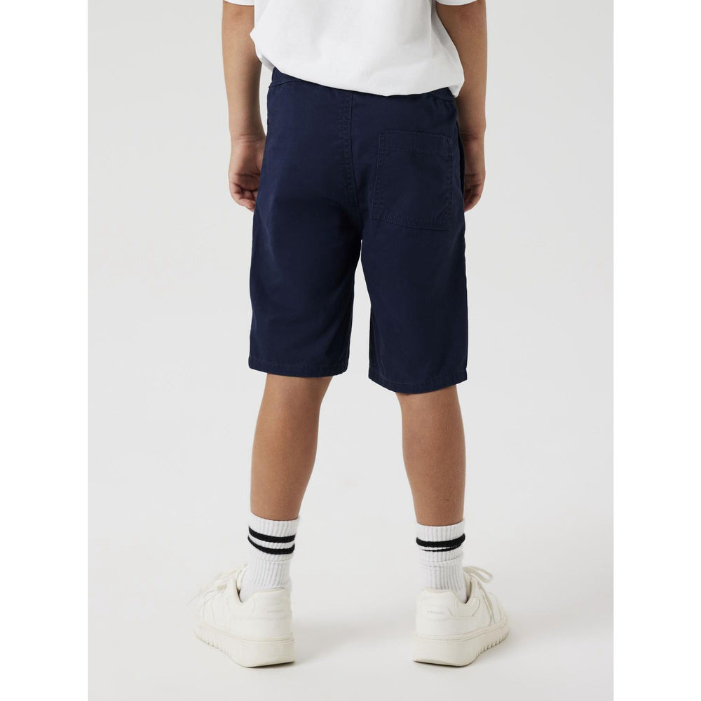 Køb Name It Navy Blazer Ryan Jog Twill Shorts Noos