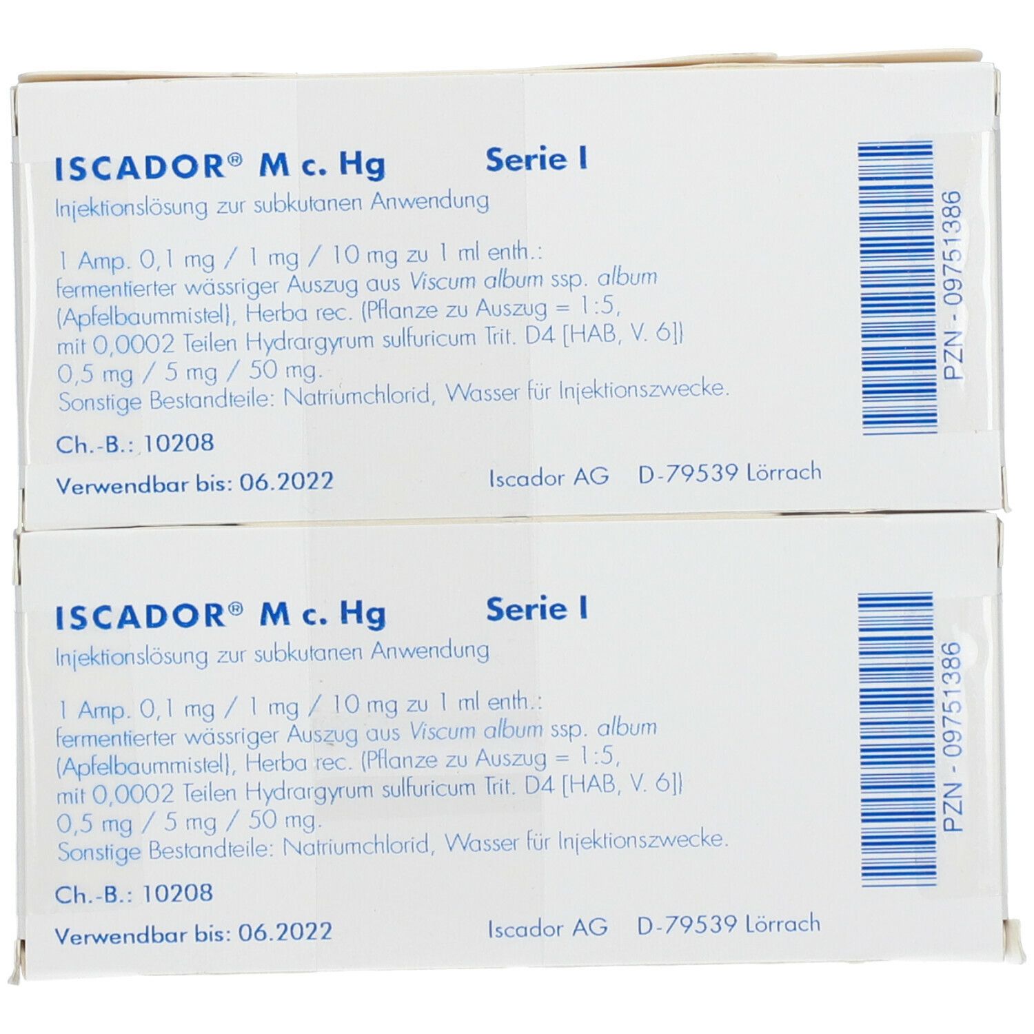 ISCADOR® M c. Hg Serie I