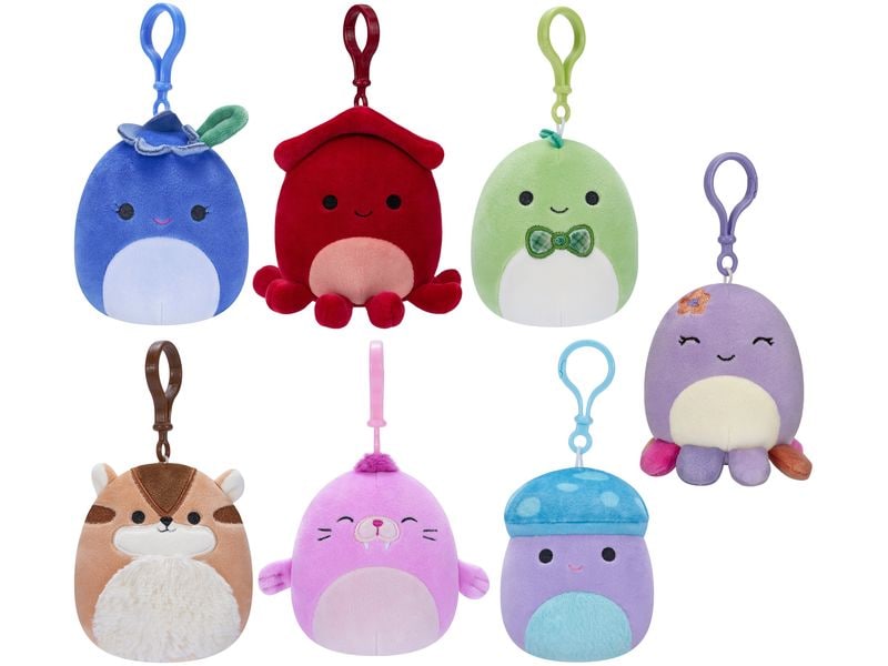 Squishmallows Plüsch Squishmallow Clip-On 9 cm, assortiert Superweiches und kuscheliges Plüschtier